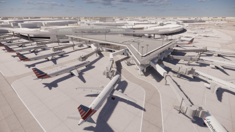 A new Terminal C Pier will be constructed at DFW
