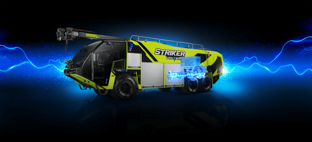 Striker Volterra electric ARFF truck