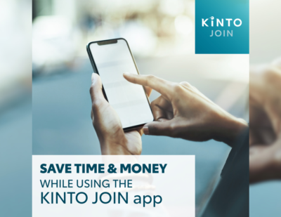 Save time and money while using the KINTO Join app