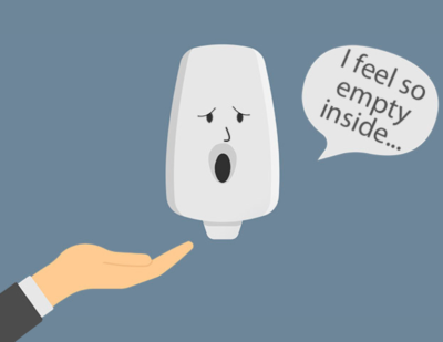 Why Traditional Hand Sanitizer Dispensers Are Always Empty