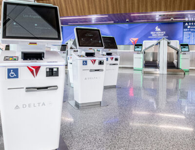 Delta and LAX Open West Headhouse and Delta One Check-In in T3