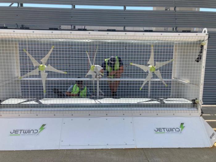 In this latest sustainability initiative, DAL partnered with Dallas-based company JetWind Power Corporation to trial revolutionary technology that captures and converts wind generated from an aircraft