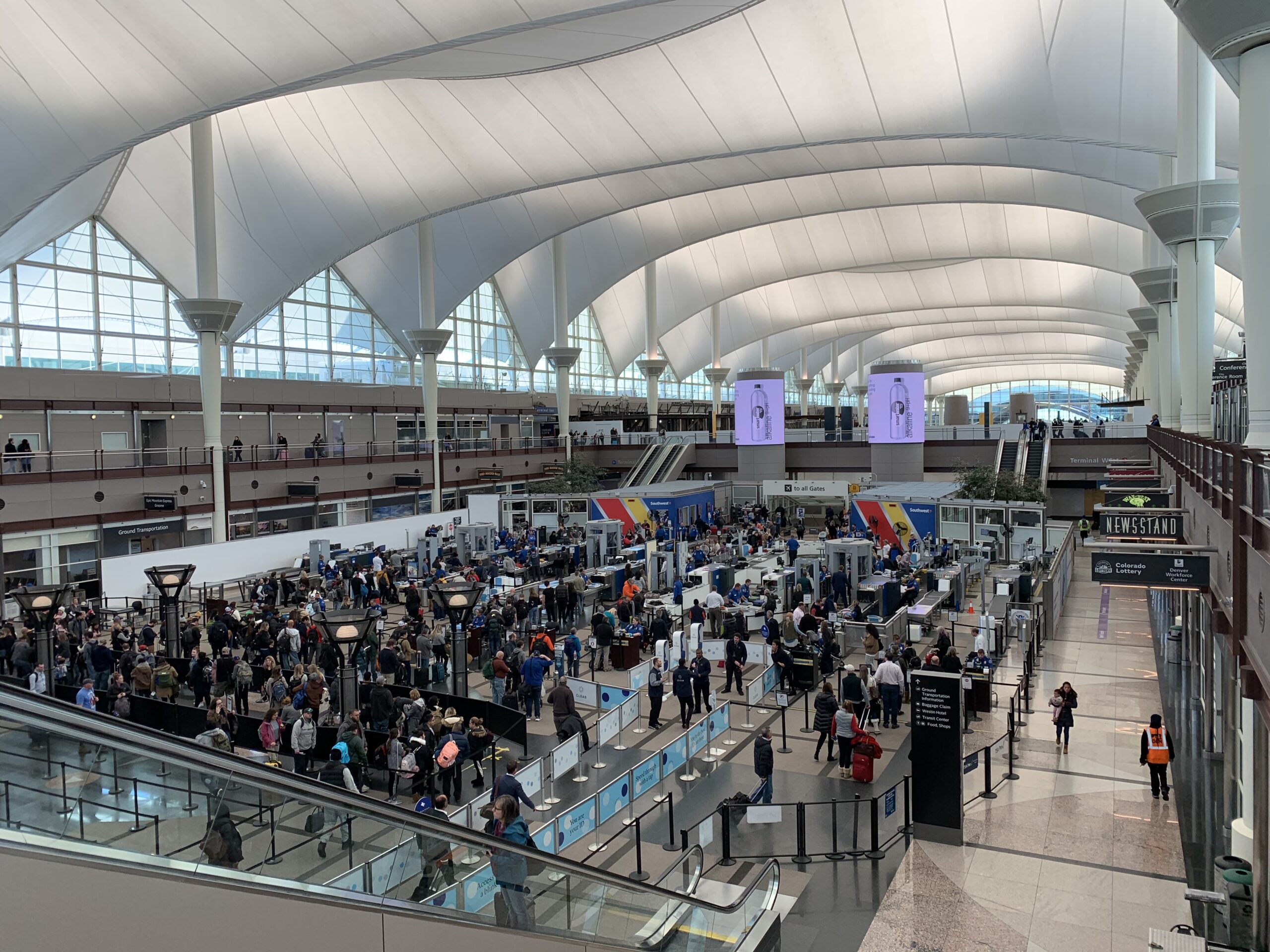 Denver International Airport - northwest security