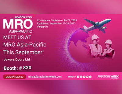 Jewers Doors Will Attend MRO Asia-Pacific 2023