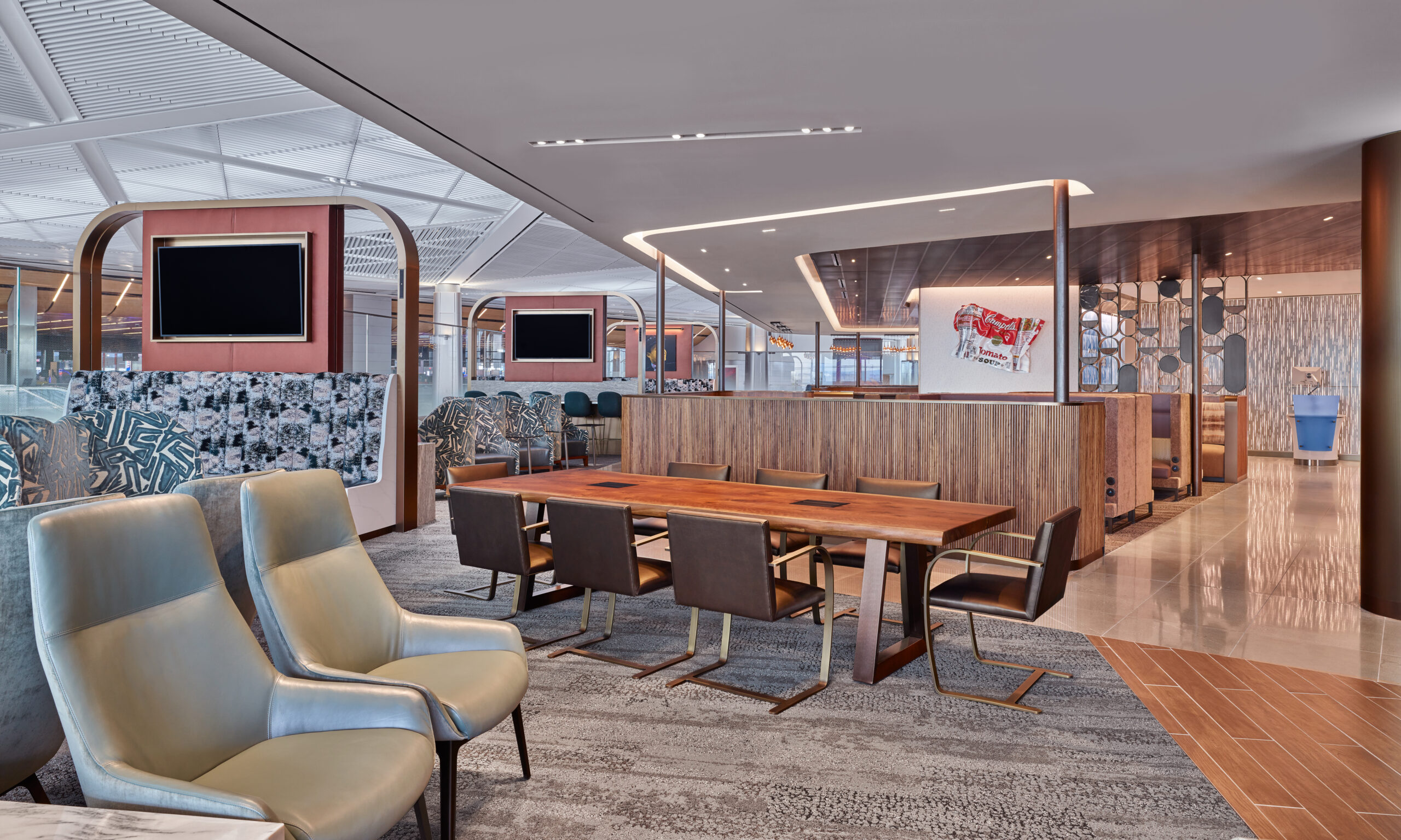 Delta’s New Sky Club Lounge at Terminal A