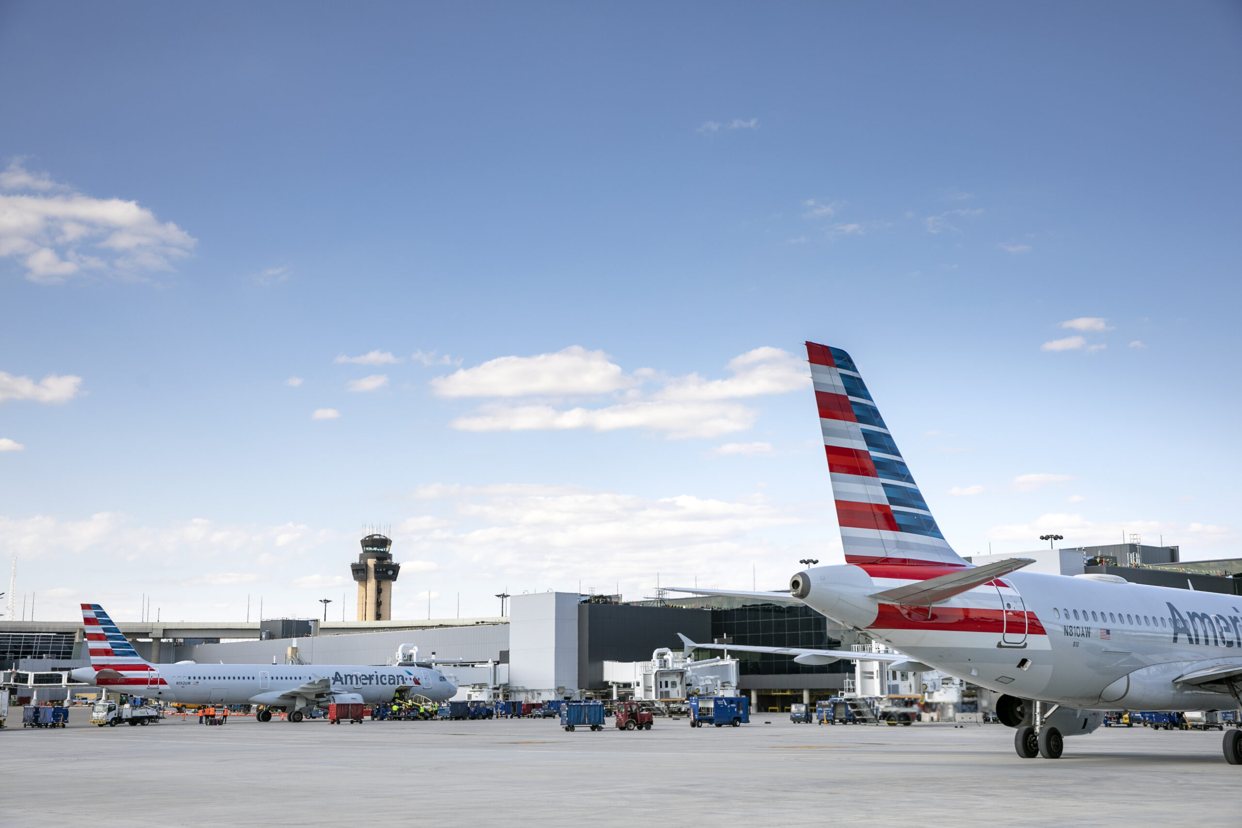 American Airlines at Dallas Fort Worth International Airport