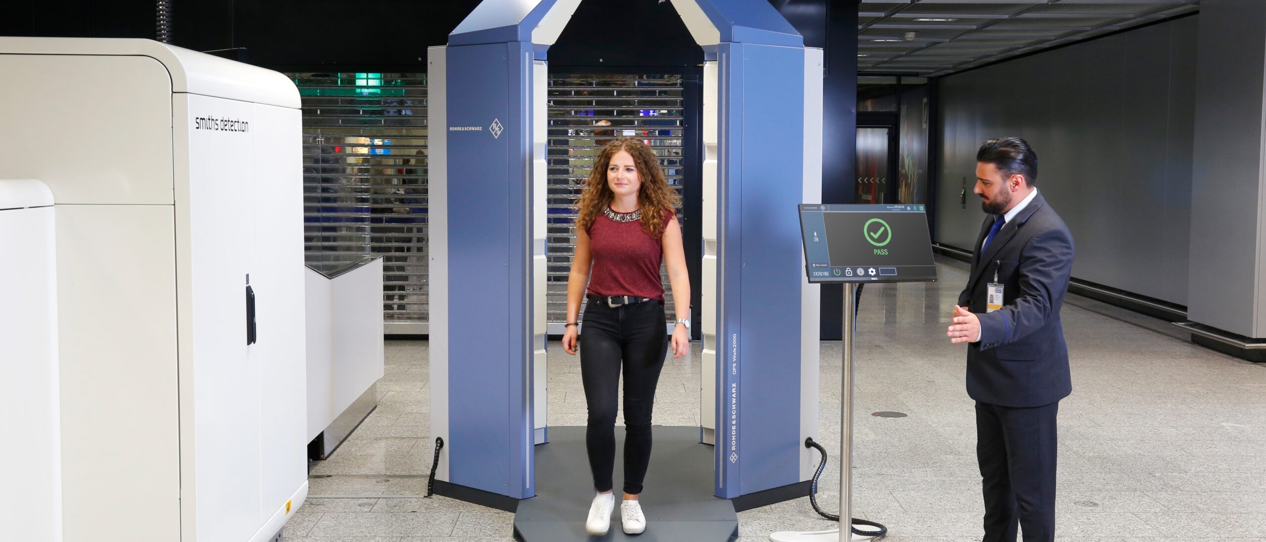 WalkThrough Security Scanner Trialled at Frankfurt Airport Airport