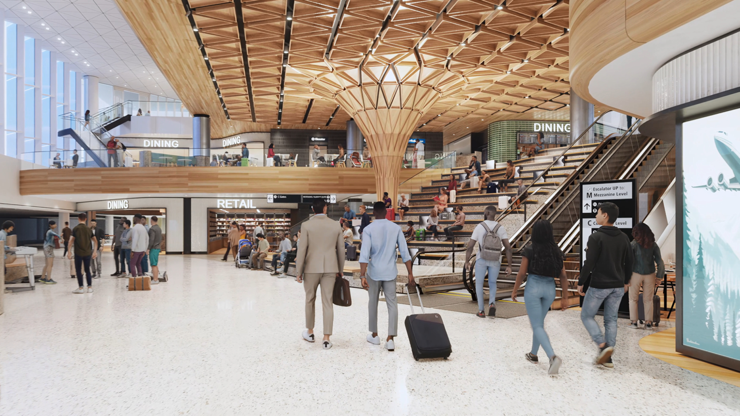 Seattle-Tacoma International Airport's C Concourse Expansion