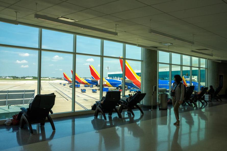 Southwest employs more than 5,000 people in Houston, with a majority based at Hobby Airport