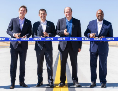 Denver International Airport Cuts Ribbon on Taxiway EE Safety Project
