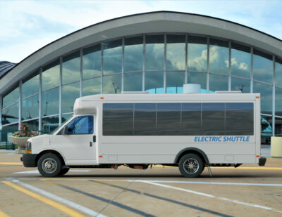 Electric Shuttle Buses to Operate at St. Louis Lambert International Airport