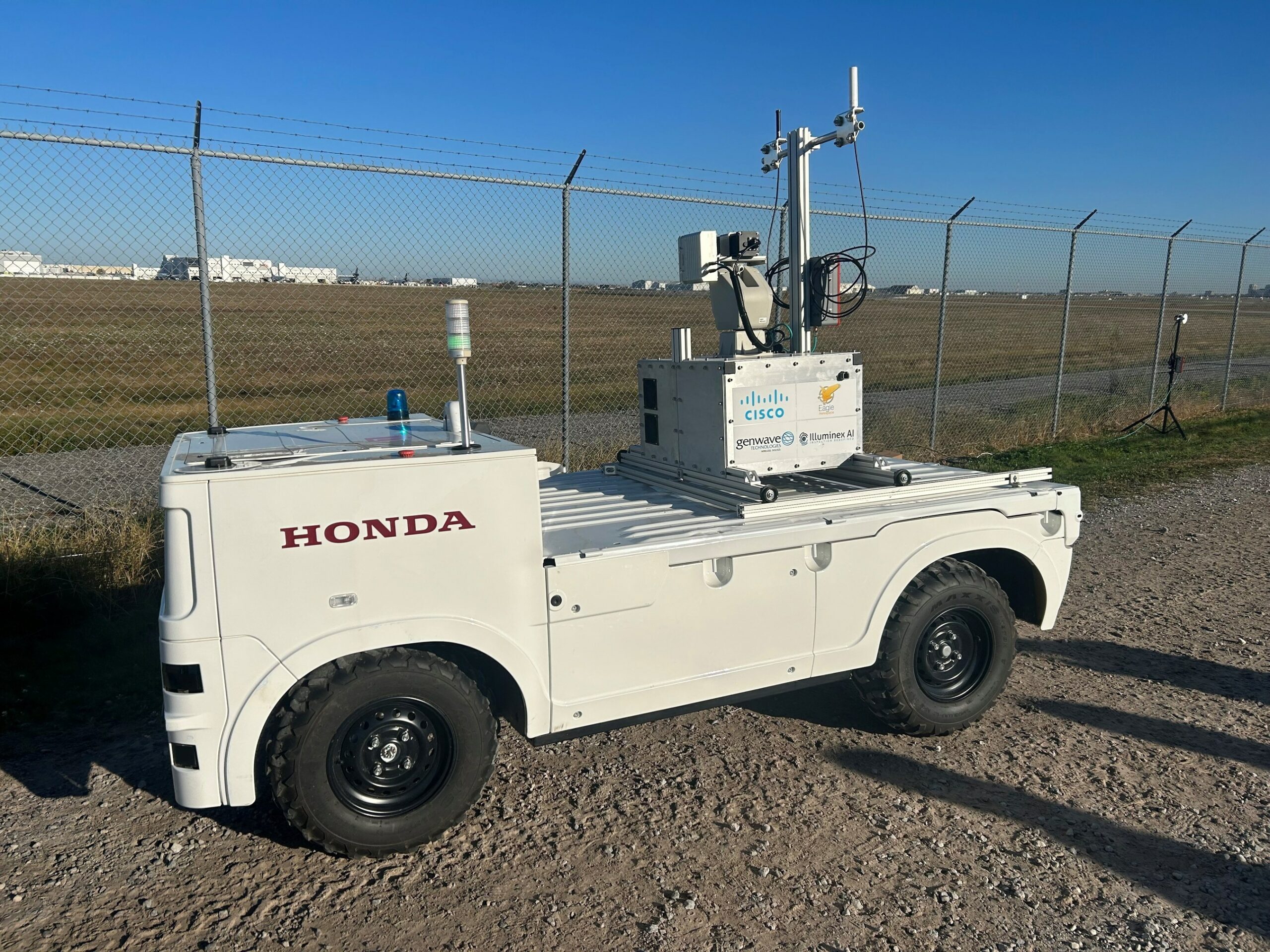 First-of-its-kind autonomous airfield inspection vehicle showcased by Greater Toronto Airports Authority on Tuesday 17 October