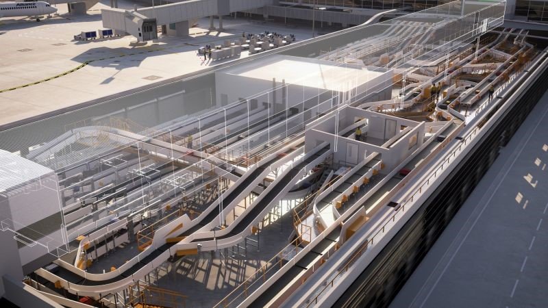 Alstef Group will embark on a substantial overhaul of the current domestic terminal baggage handling system