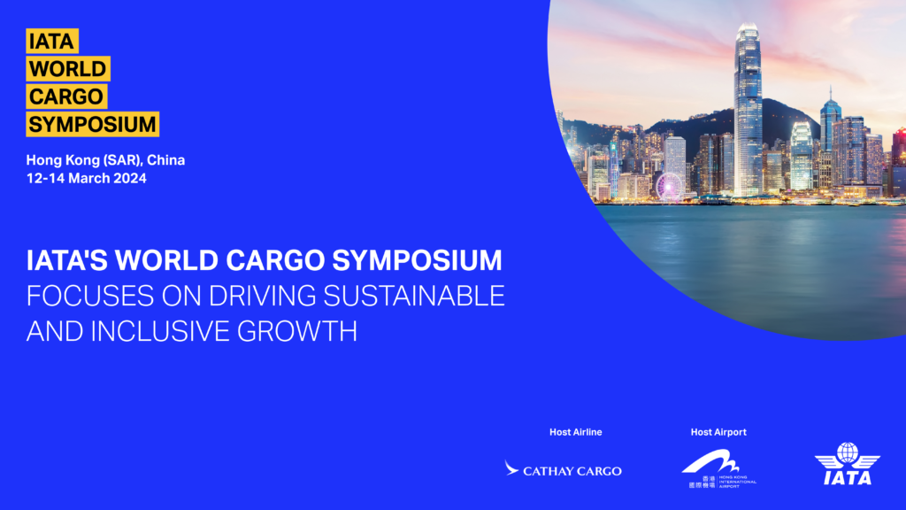 IATA World Cargo Symposium op-ed cover banner