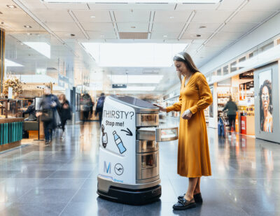 Autonomous Service Robot Introduced at Munich Airport