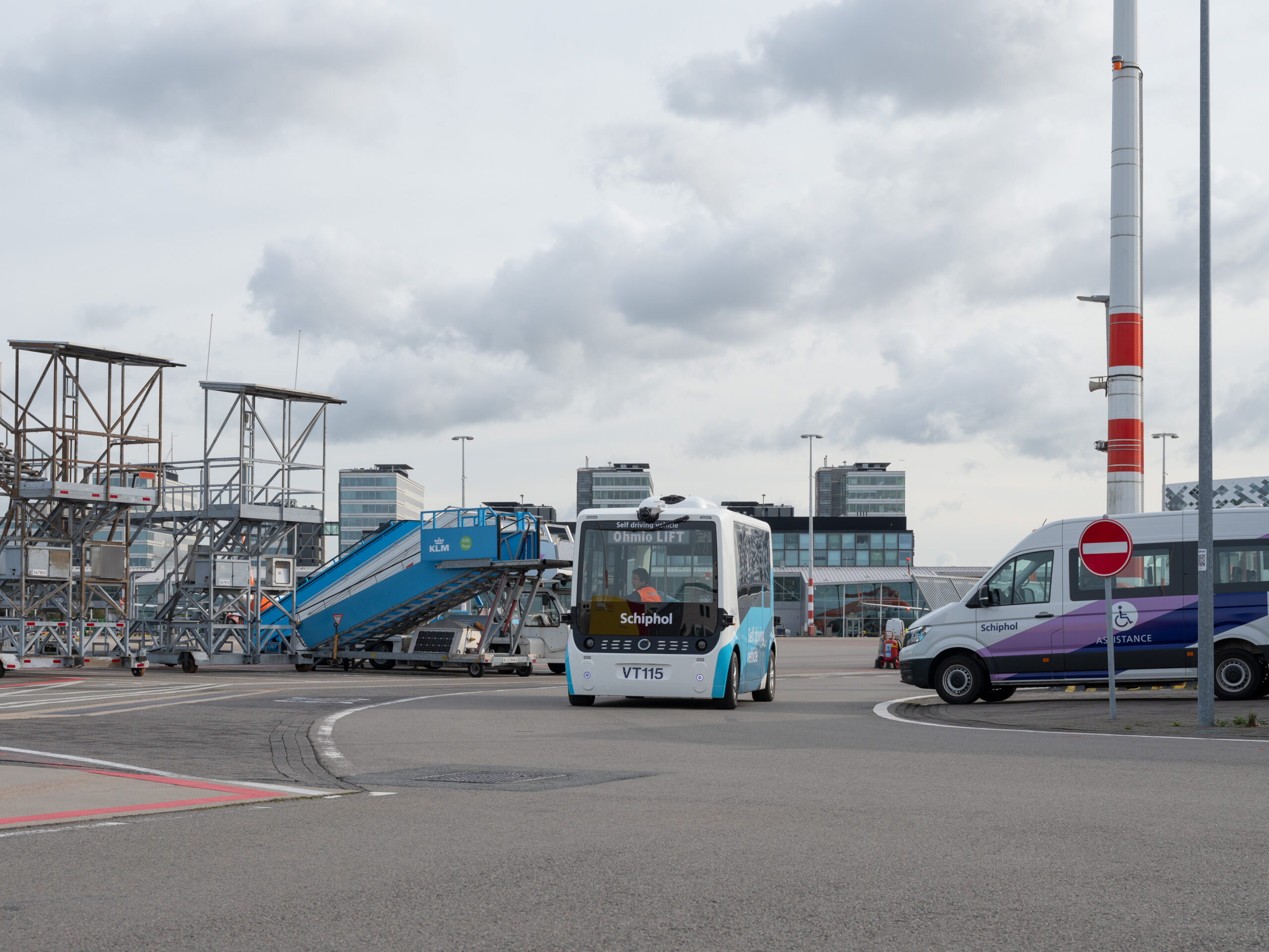 Schiphol is the first Dutch airport to use this technology from Ohmio