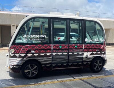 Autonomous Shuttle Service Launches at Honolulu International Airport