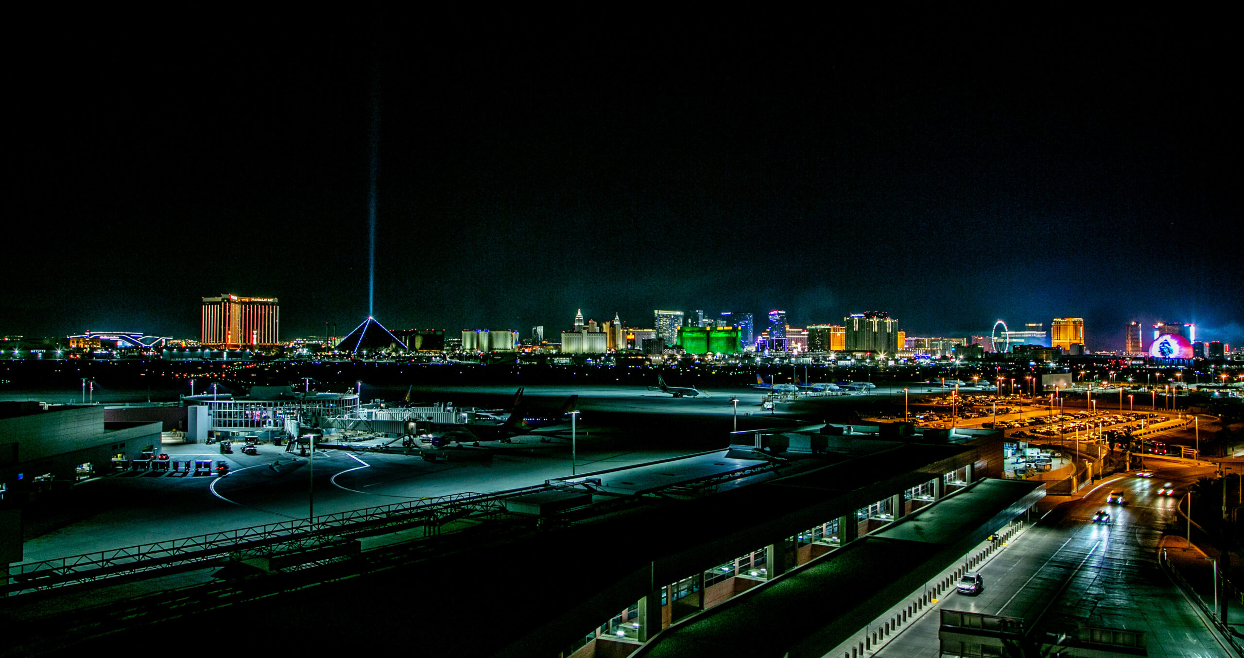 Harry Reid International Airport in Las Vegas, Nevada will receive 27.8 million USD