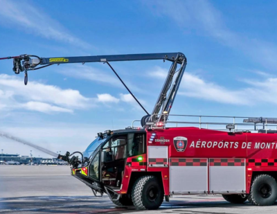 ADM Aéroports de Montréal Taking Five Oshkosh ARFF Vehicles