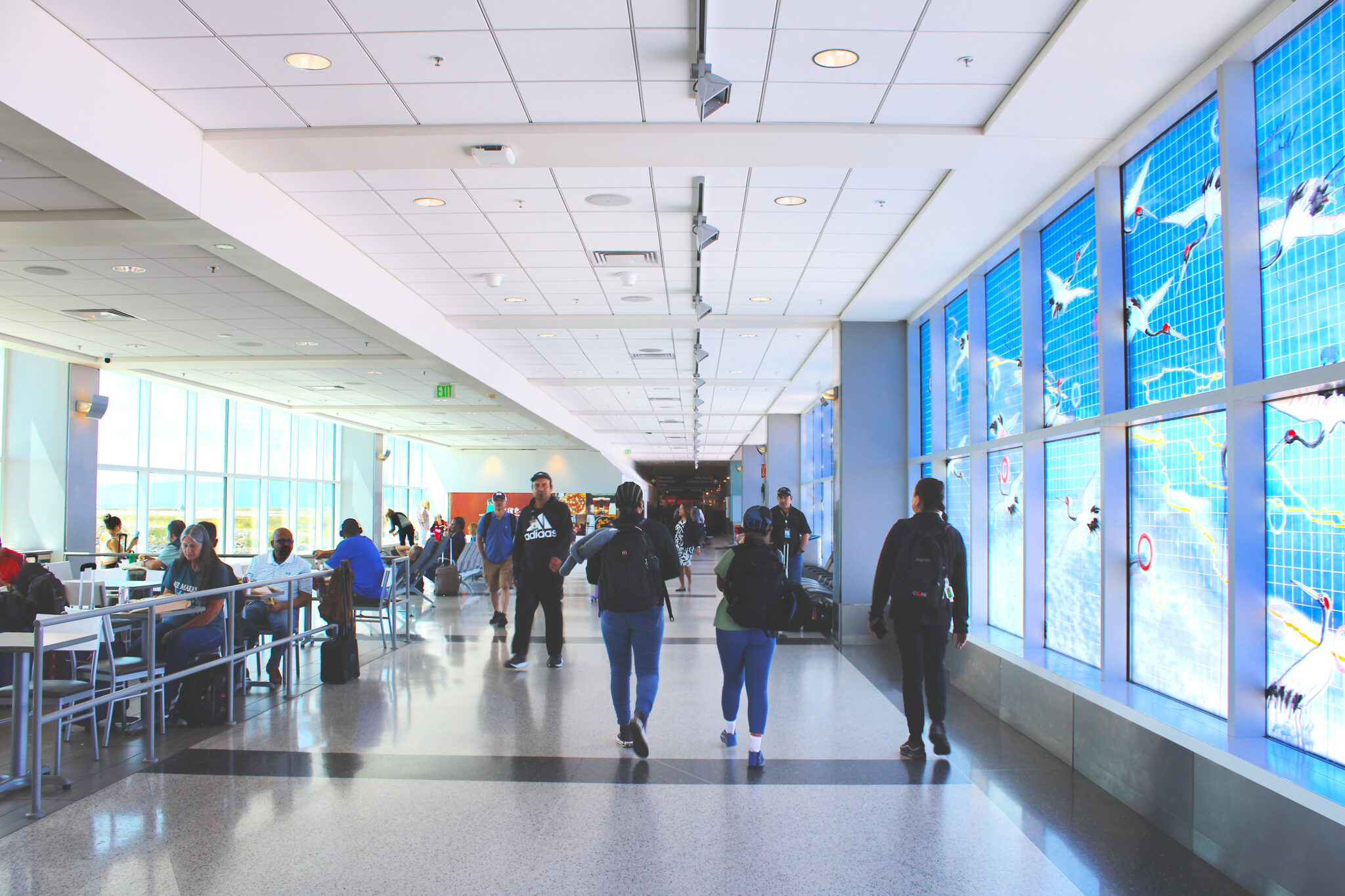 The project improves the aesthetic appeal, air quality, and functionality of the terminal while also contributing to OAK’s overall sustainability goals