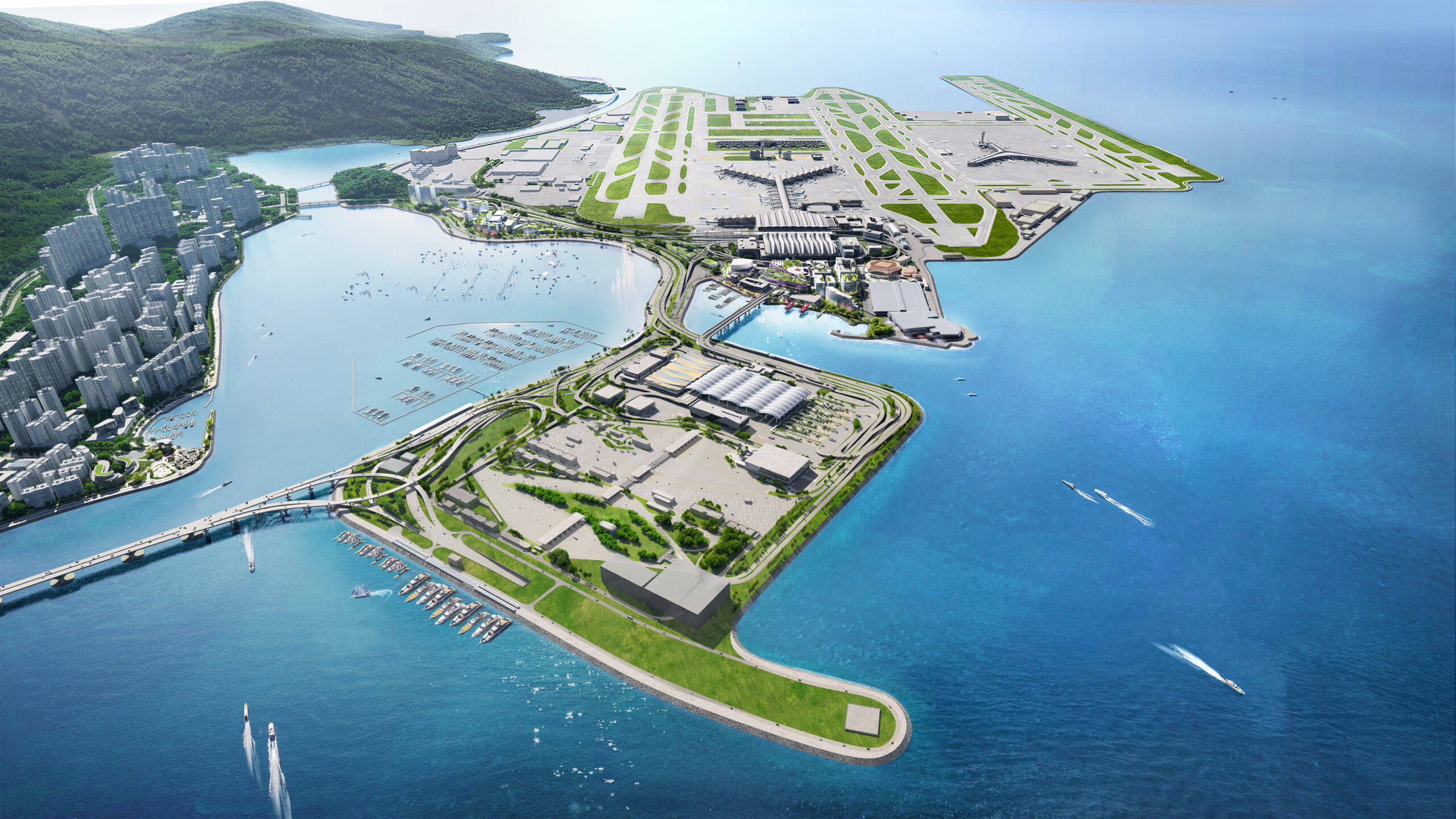 The Airport City at Hong Kong International Airport