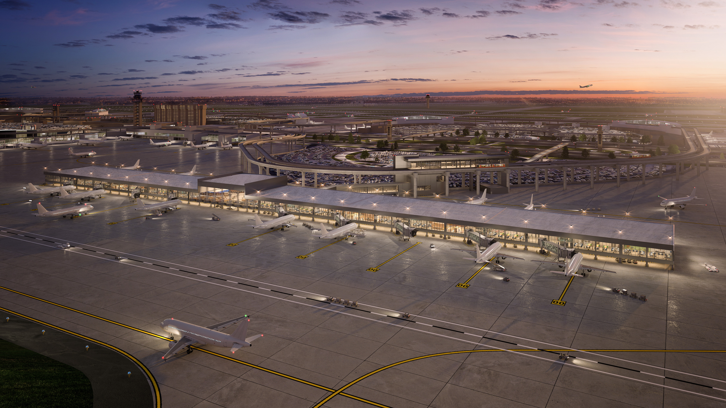 Terminal F Conceptual Rendering Exterior