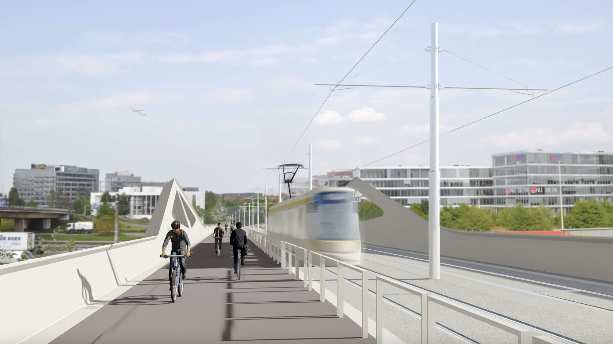 The full Airport Tram route is scheduled for completion by 2031