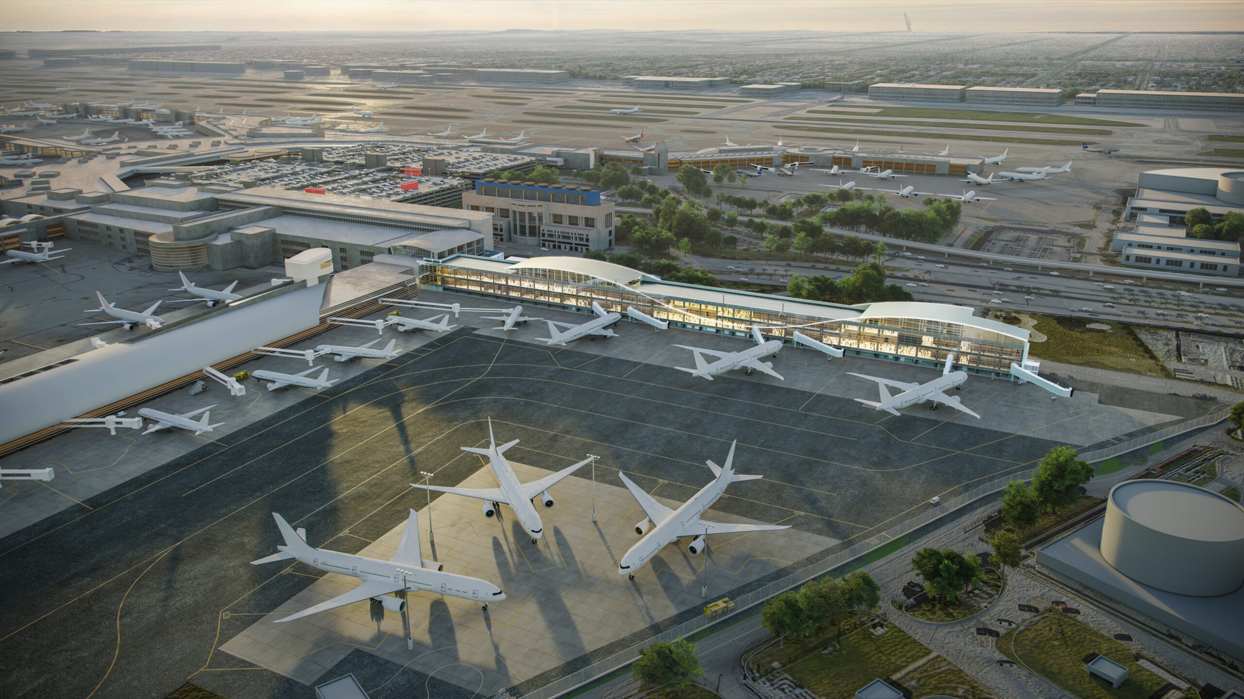 Concourse K rendering