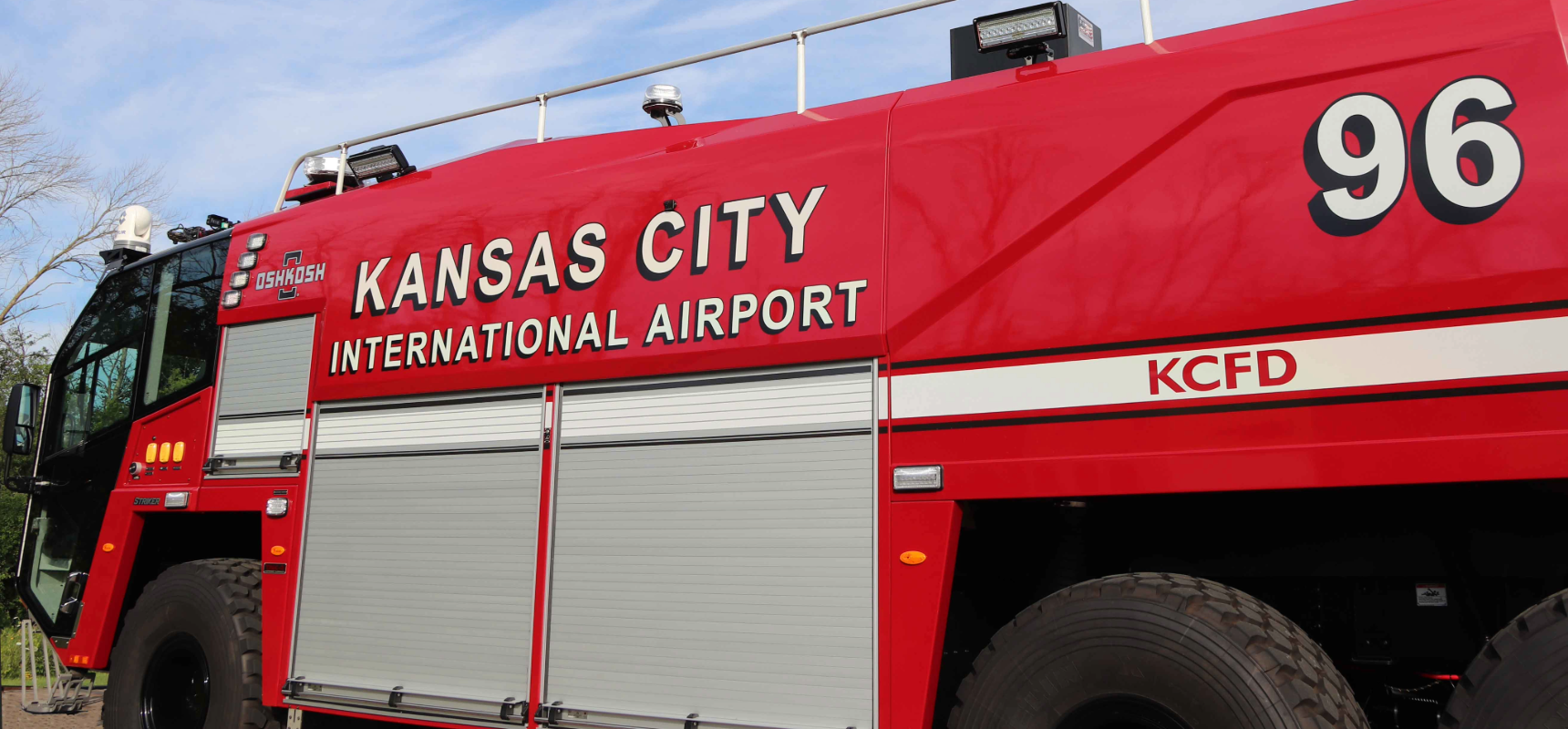 Kansas City International Airport Expands ARFF Capabilities with New Oshkosh Airport Products Striker Vehicles