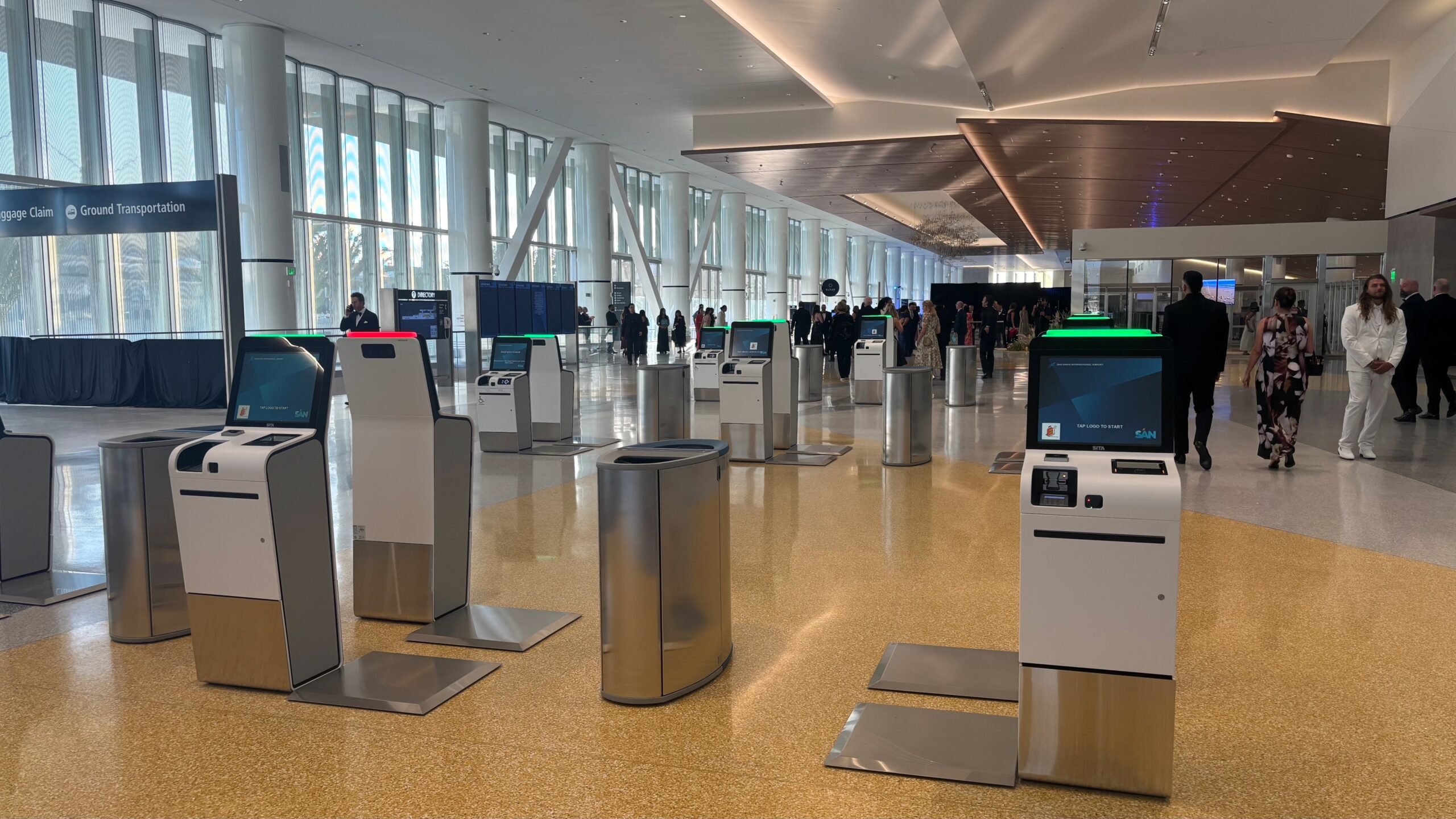 SITA's check-in counters