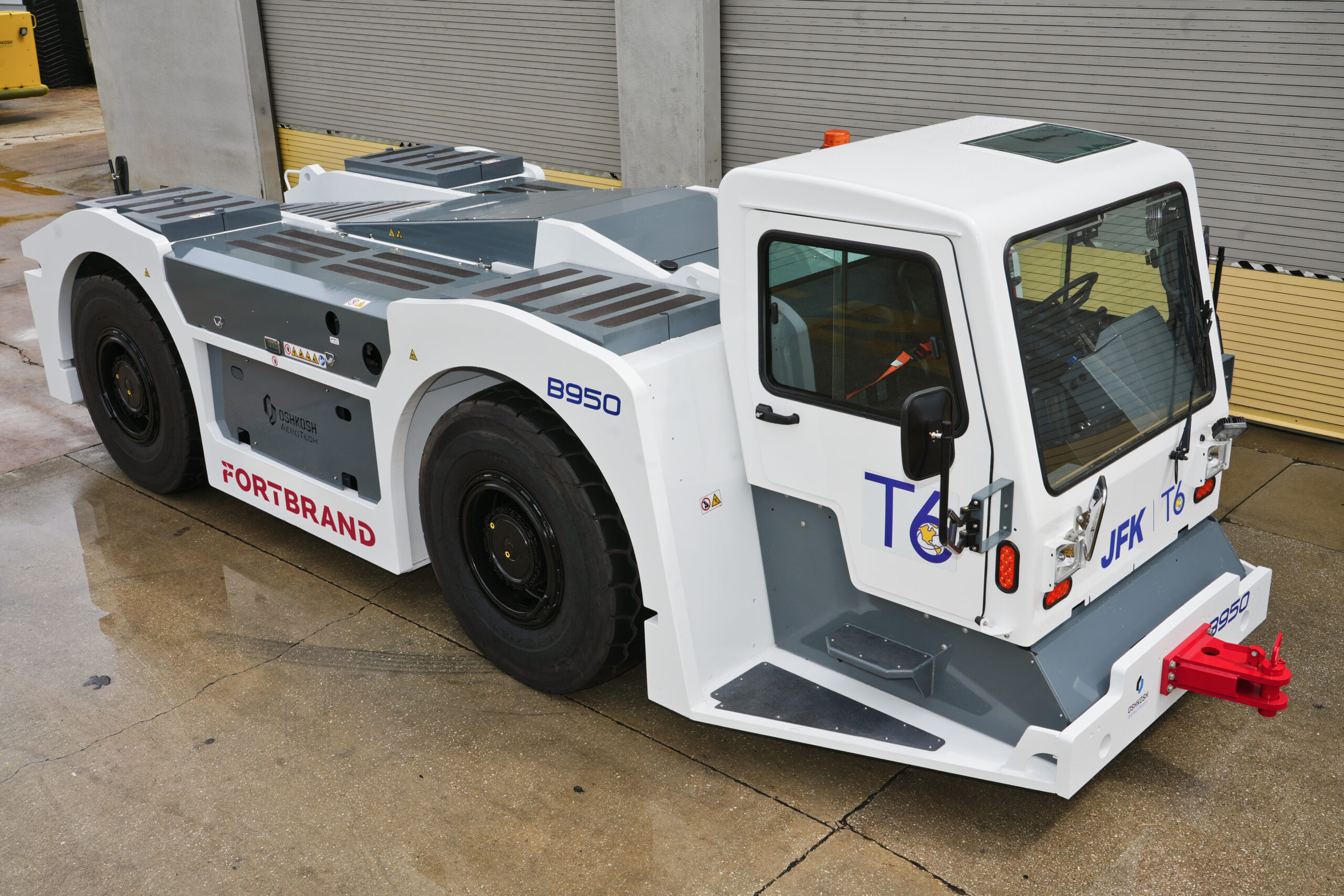JFK International will be the first airport in North America to operate pooled electric ground support fleets