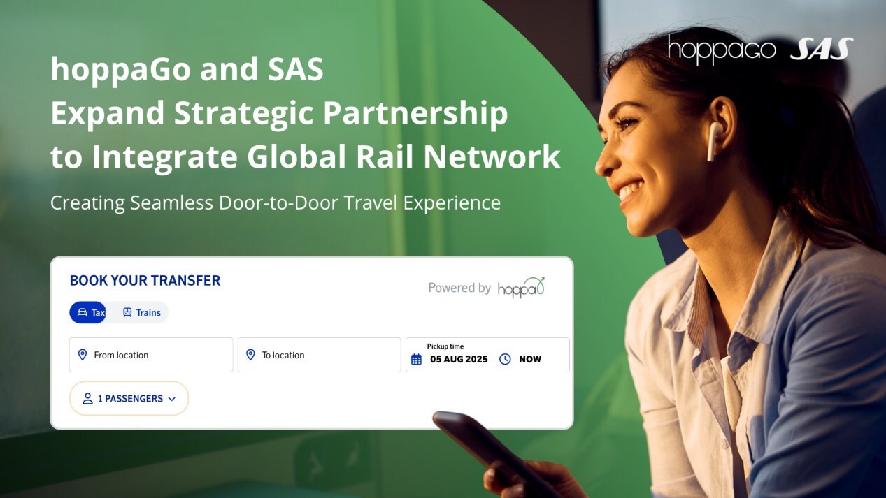 The enhanced partnership is powered by hoppaGo's proprietary SaaS technology