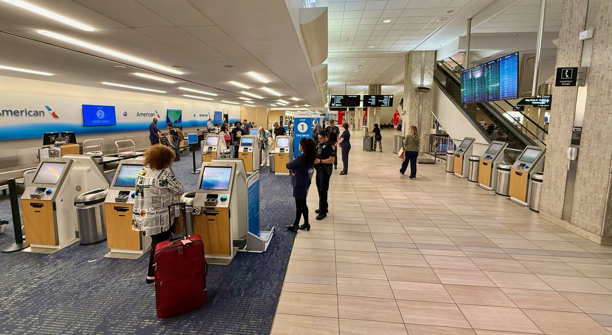 TPA Ticketing Level Main Terminal 7