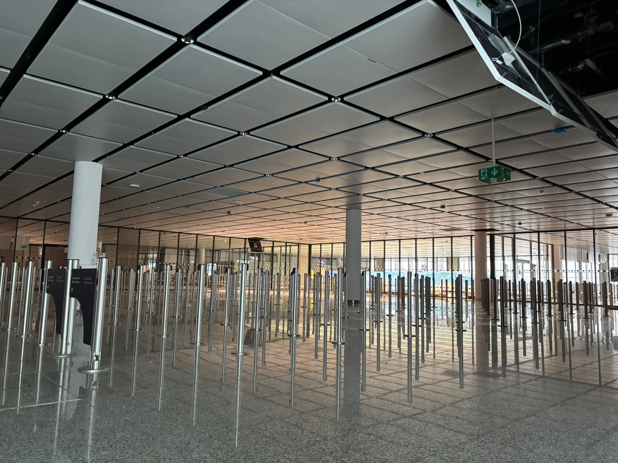 Security at Munich Airport's Terminal 1 Expansion