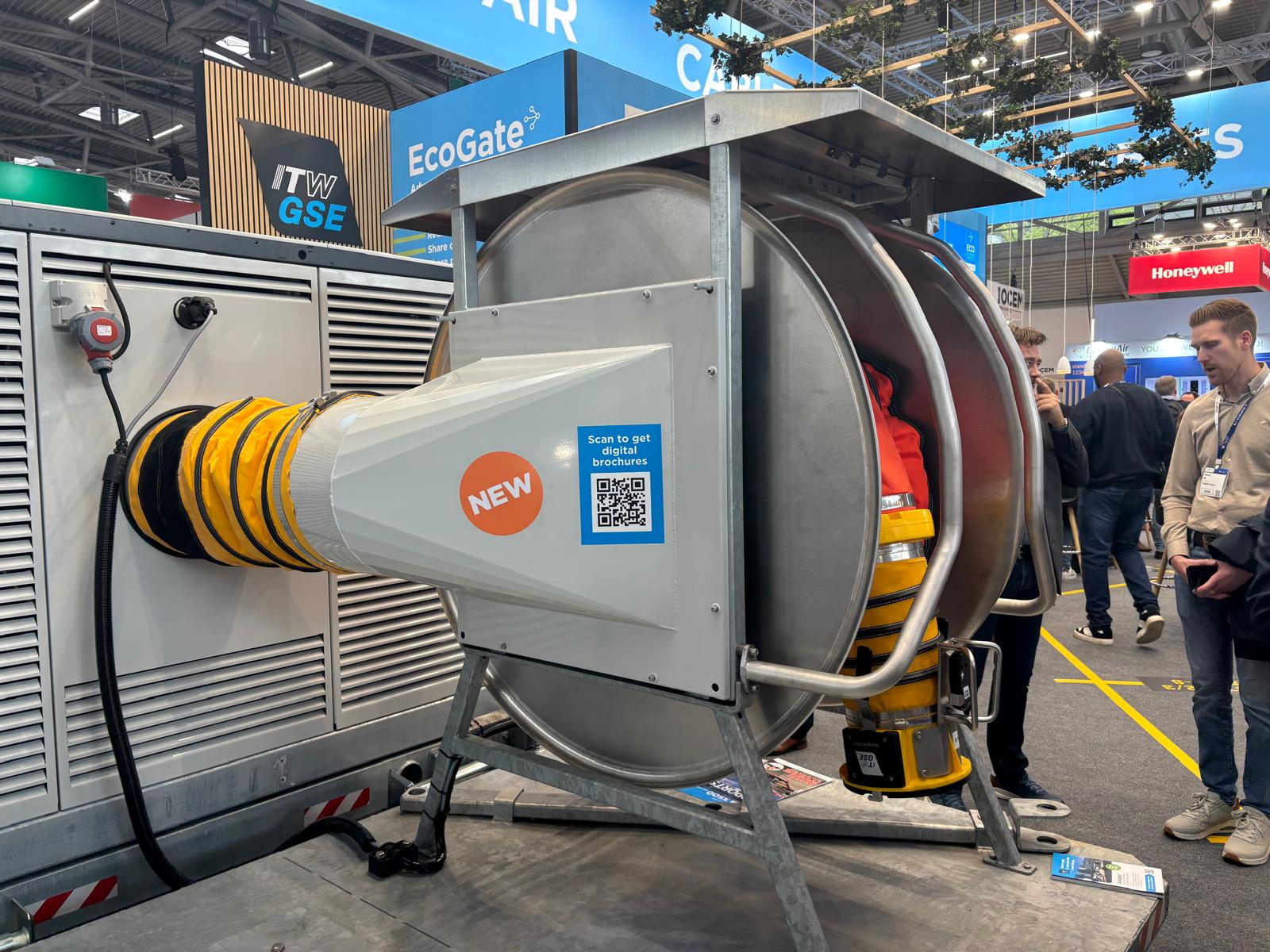 ITW GSE's 3500 Air Coil at inter airport Europe 2025