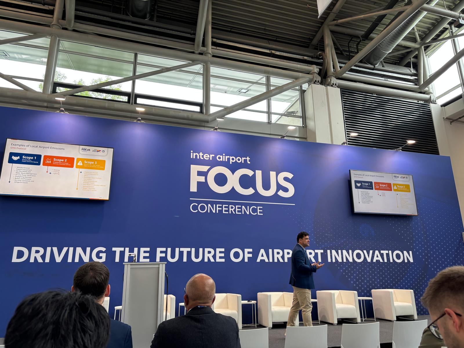 CMO & VP of Business Development at ADB SAFEGATE, Regardt Willer provided an update on the various methods airports are employing in order to achieve net zero