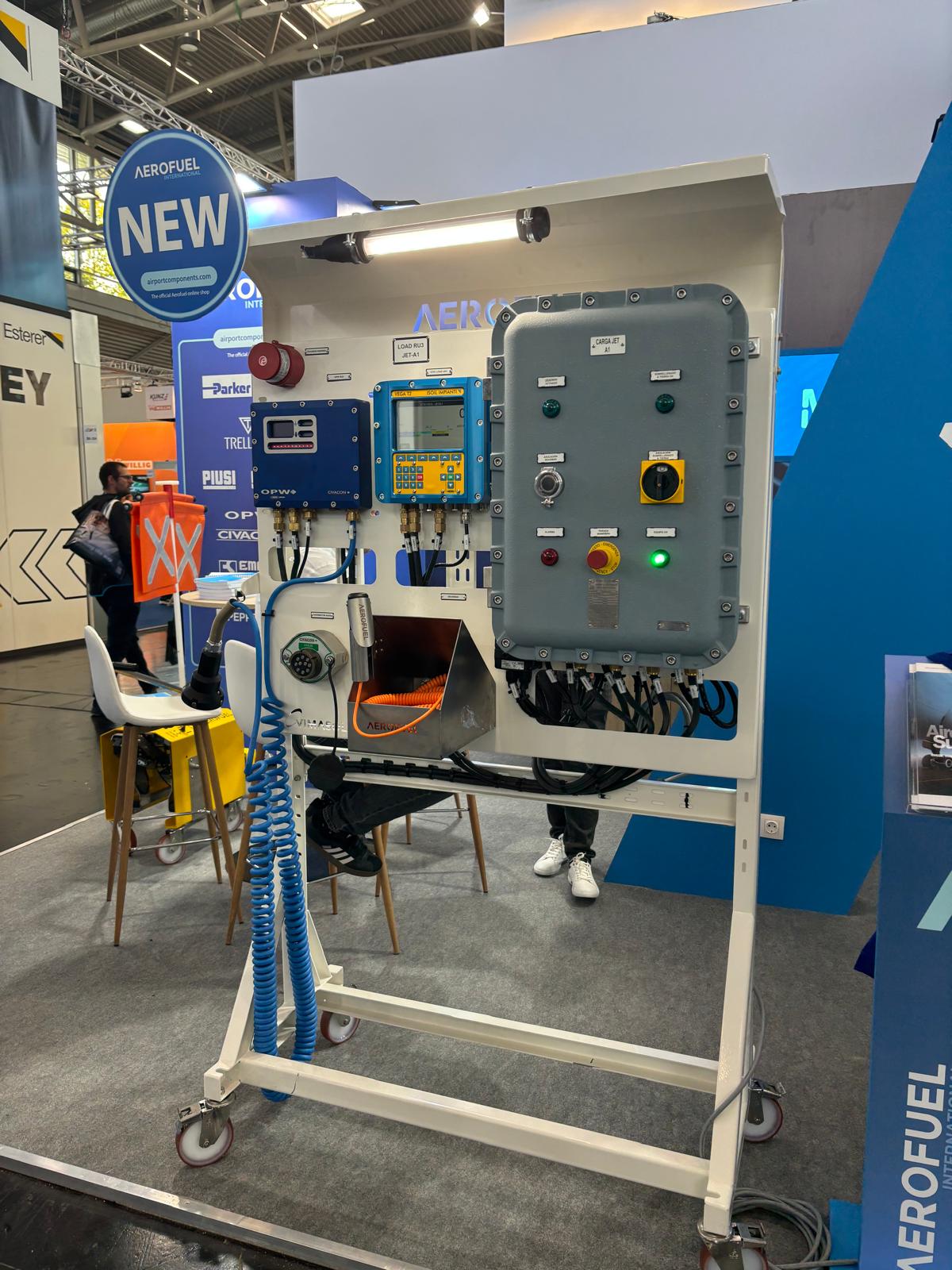 Aerofuel International's new Refuelling Control Panel at inter airport Europe 2025