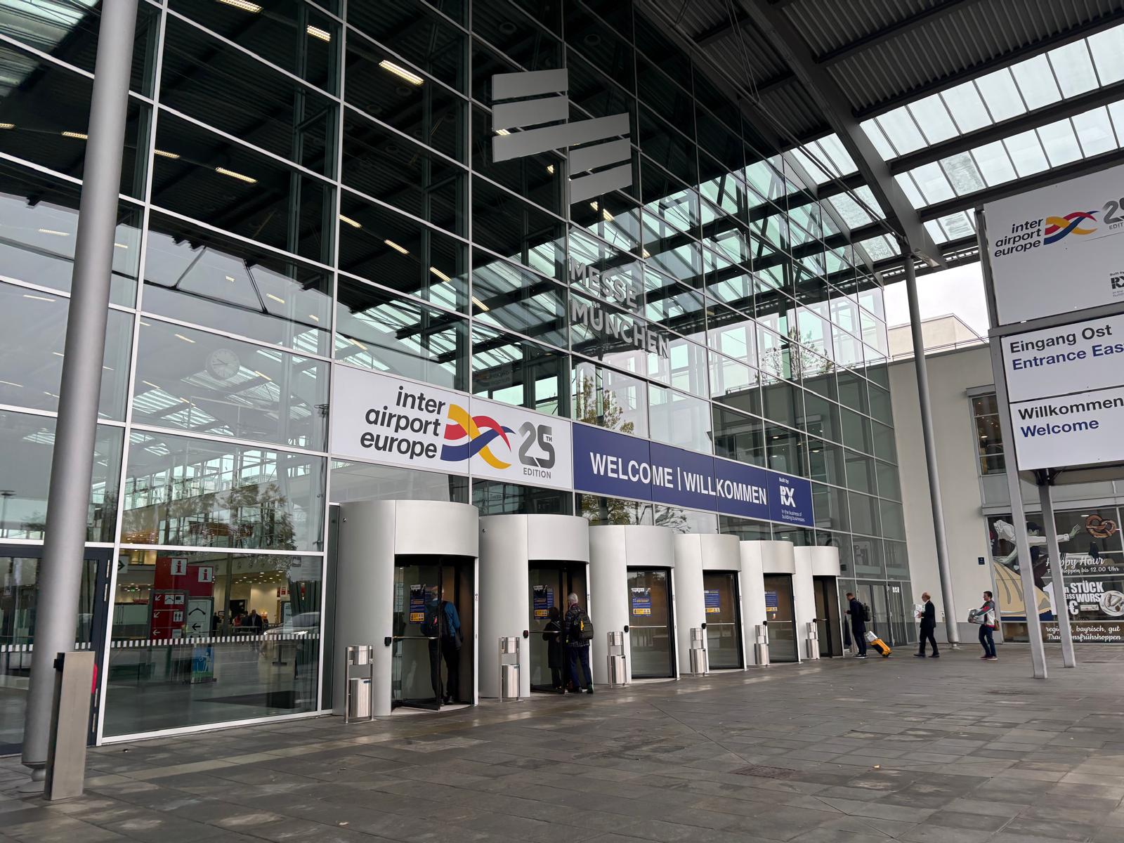 The entrance to inter airport Europe