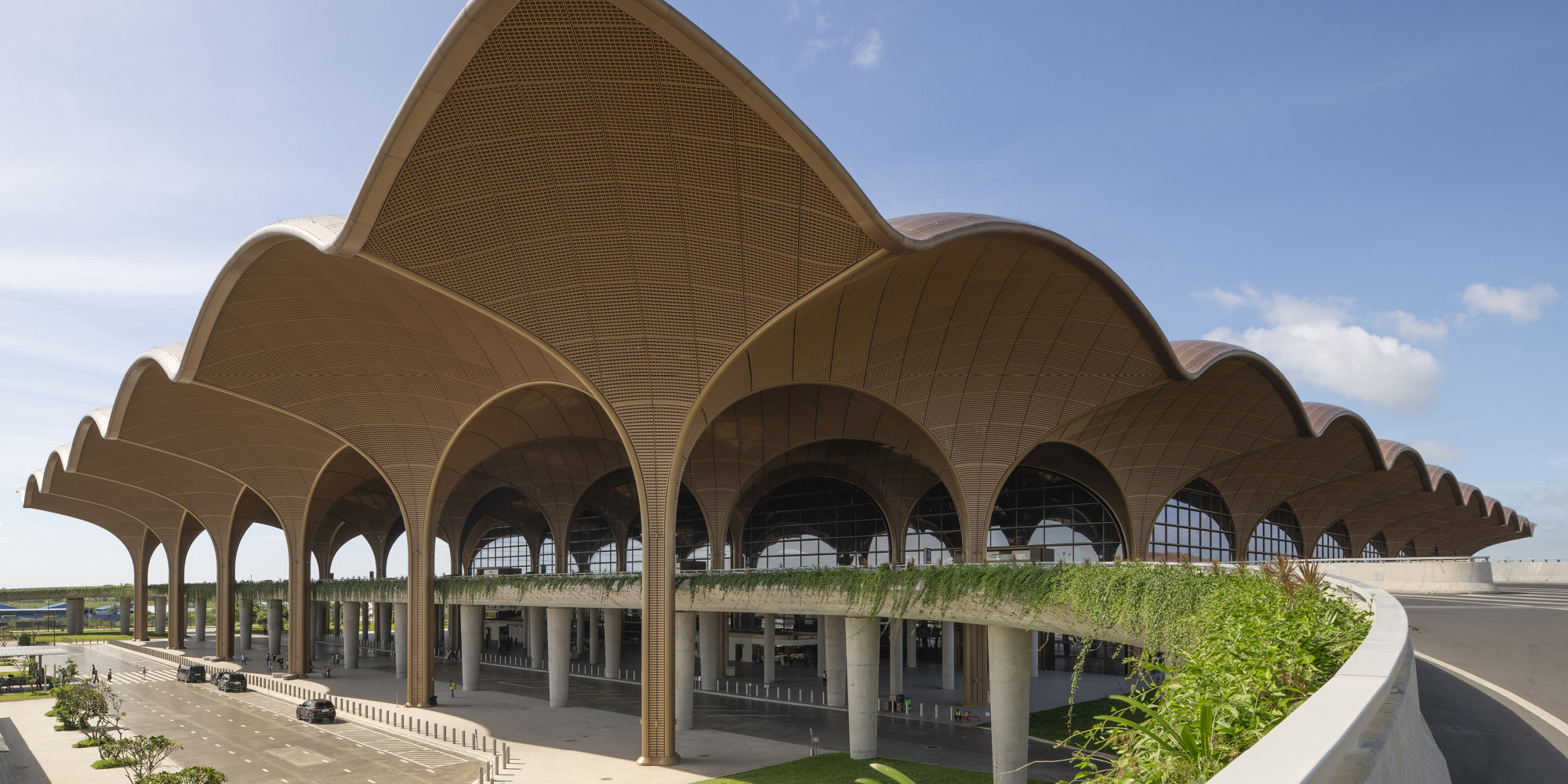 The exterior of the terminal at Techo International Airport