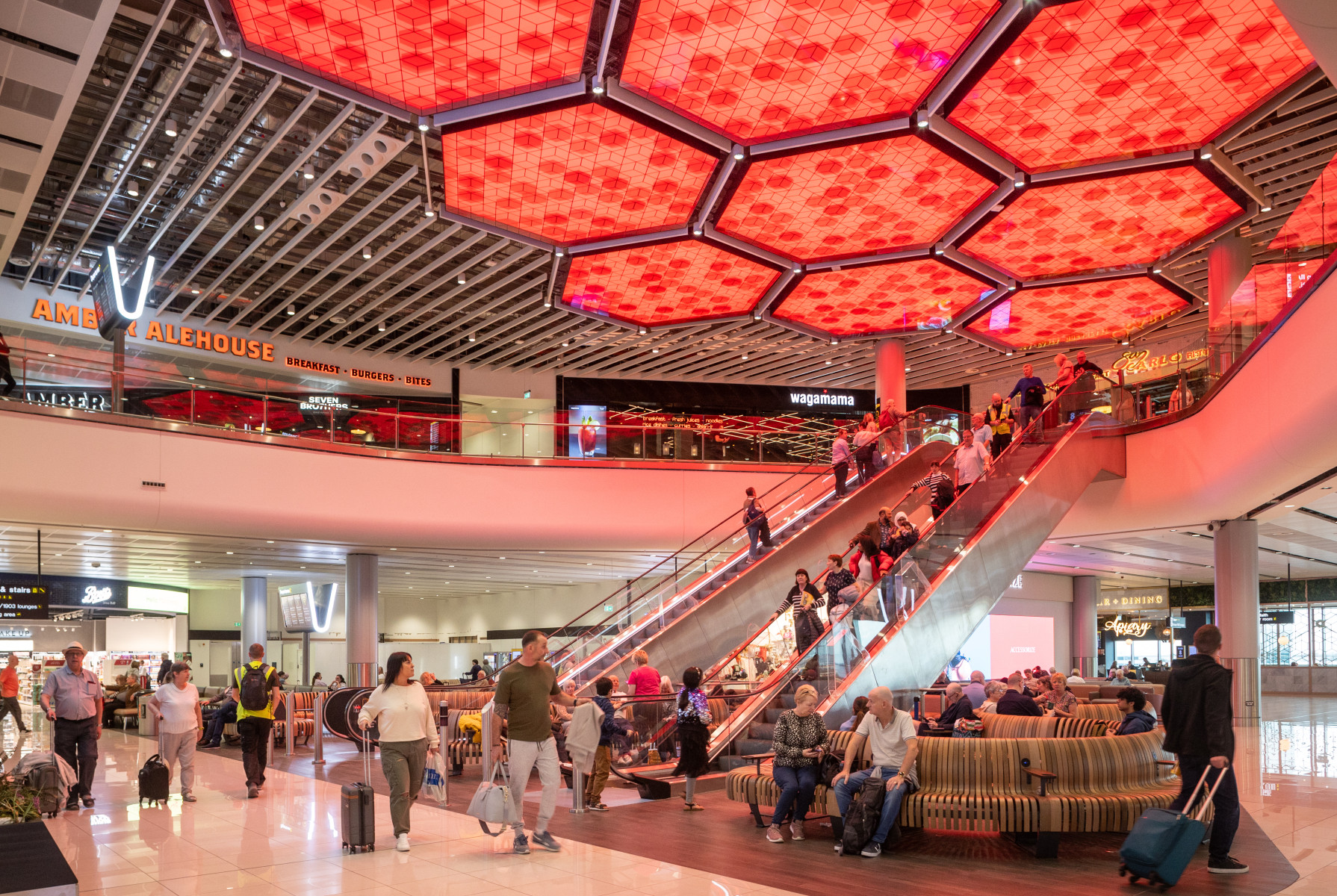 Manchester Airport interior