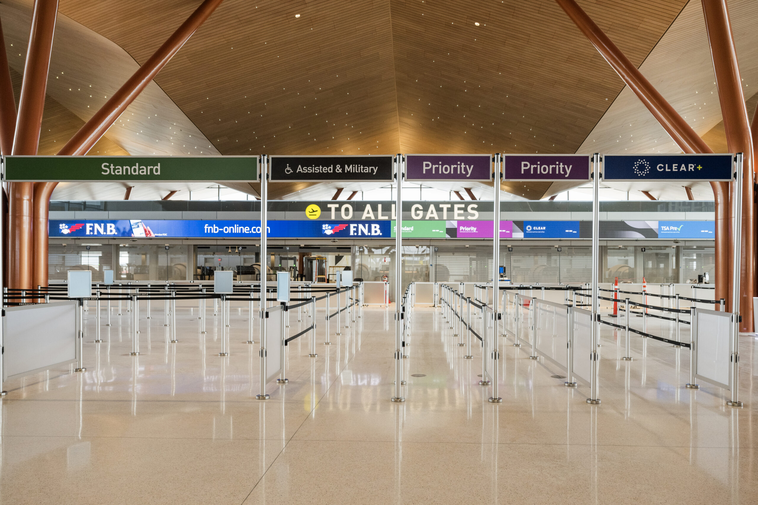 Pittsburgh International Airport’s new terminal