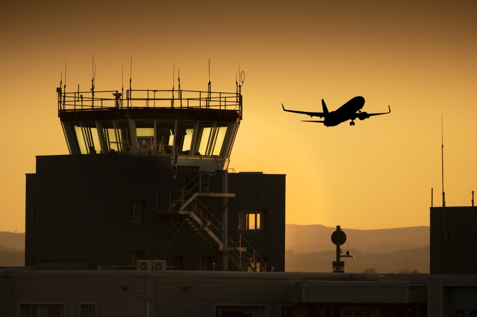 Glasgow control tower