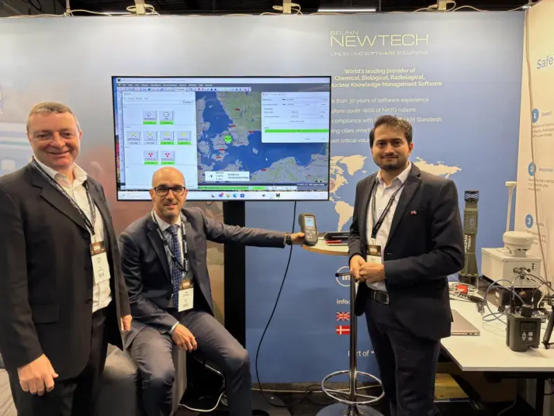 Craig and José with Bruhn NewTech