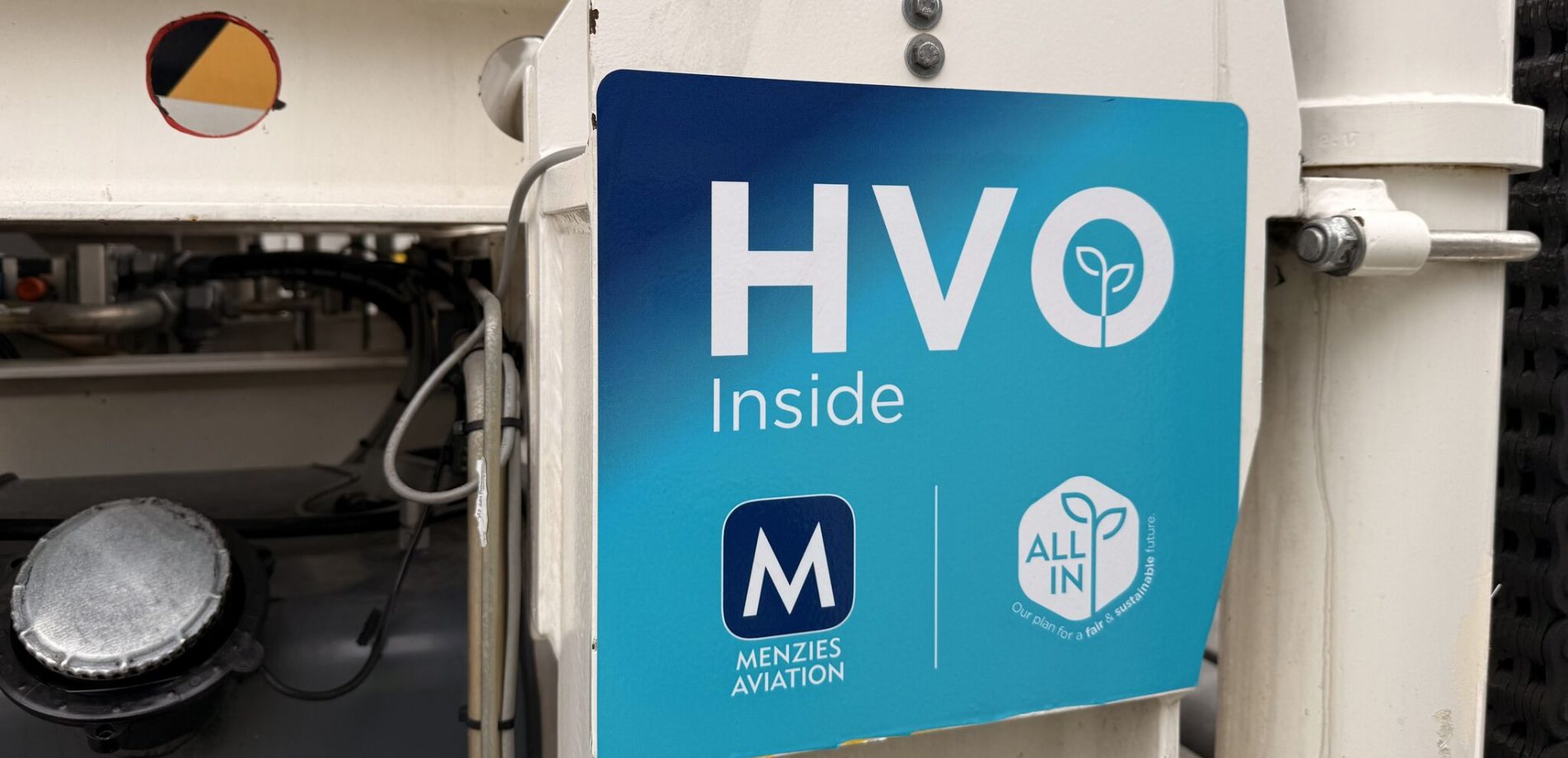 An HVO sign