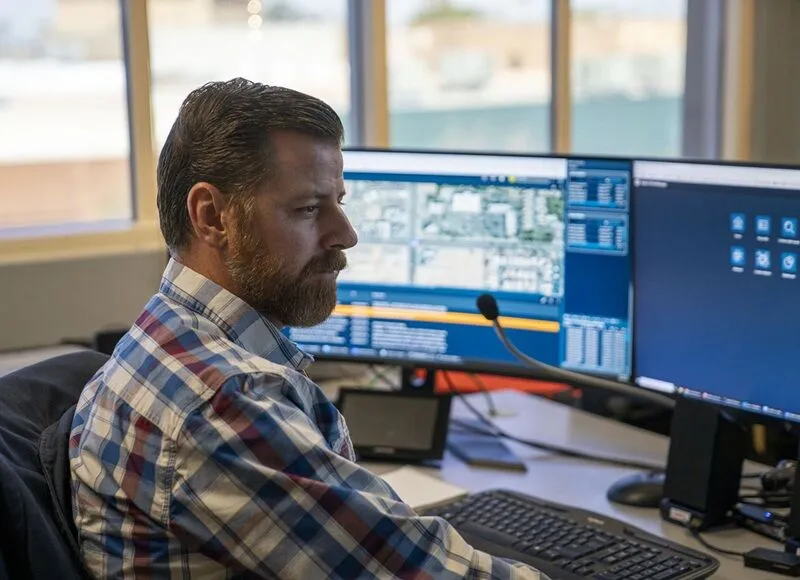 Airport Security Room