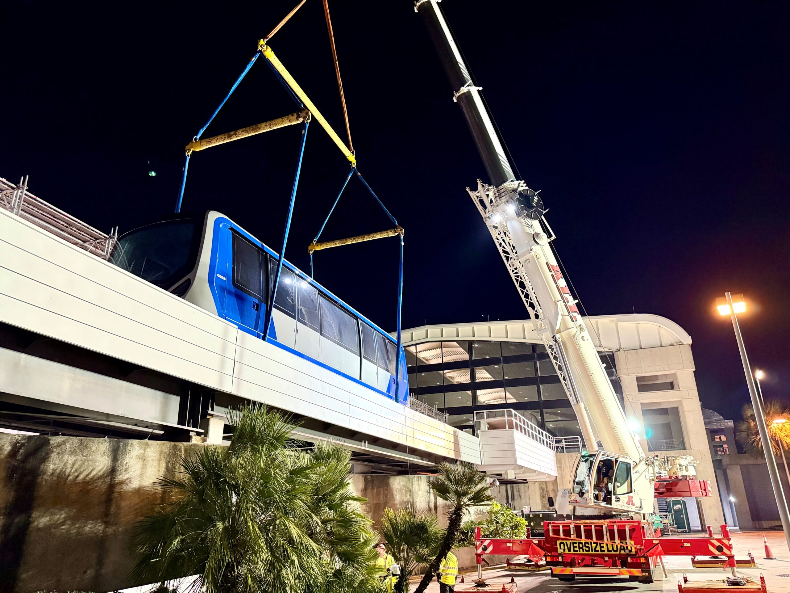 Airside A Blue shuttle install