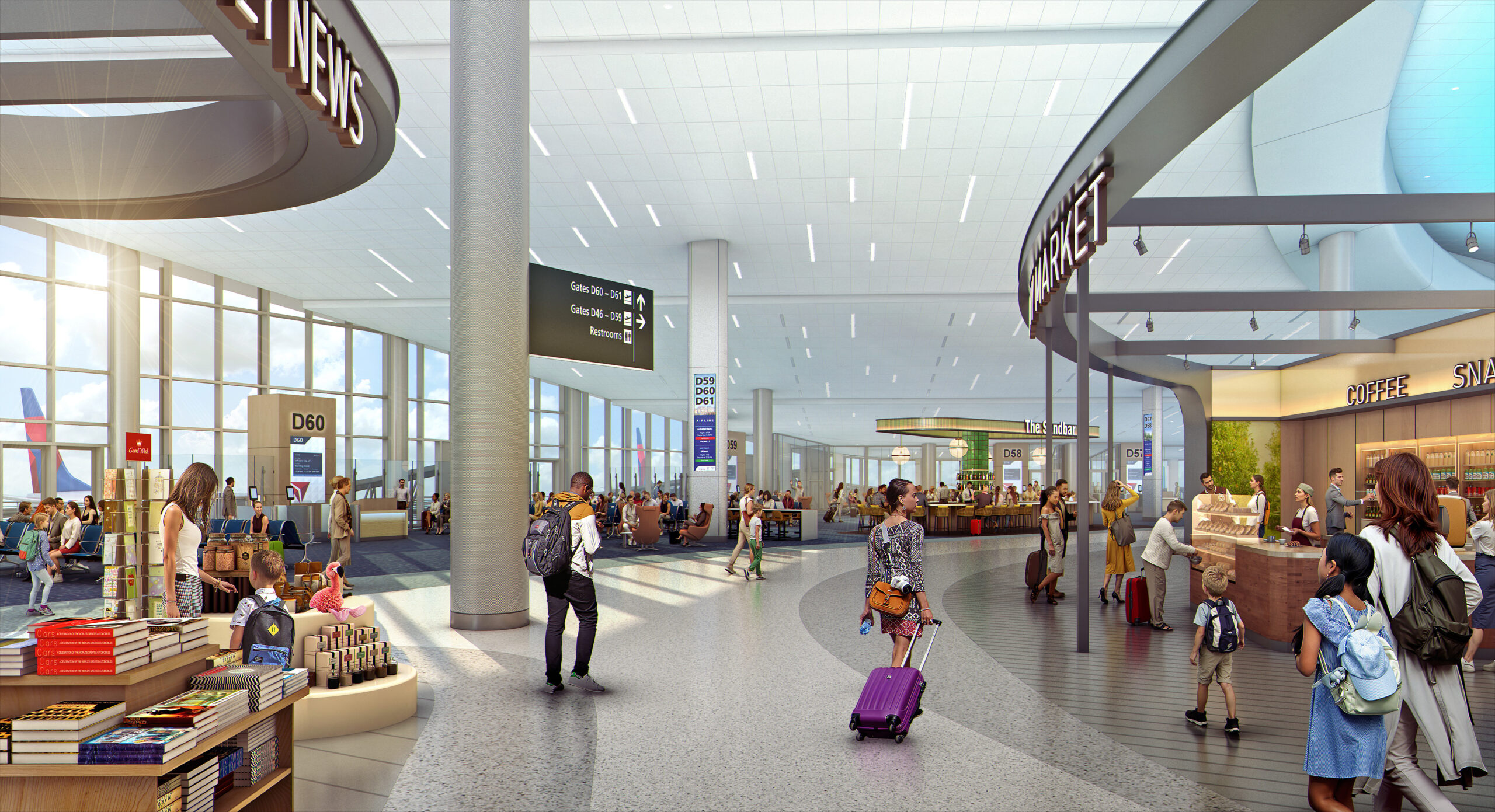 Airside D concessions