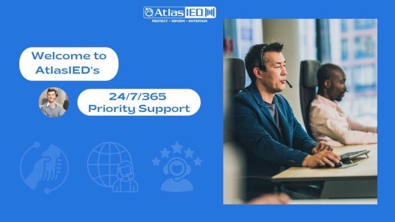 Expert Support graphic showing people with headphones taking calls