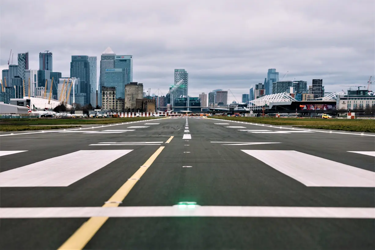 London City Airport runway