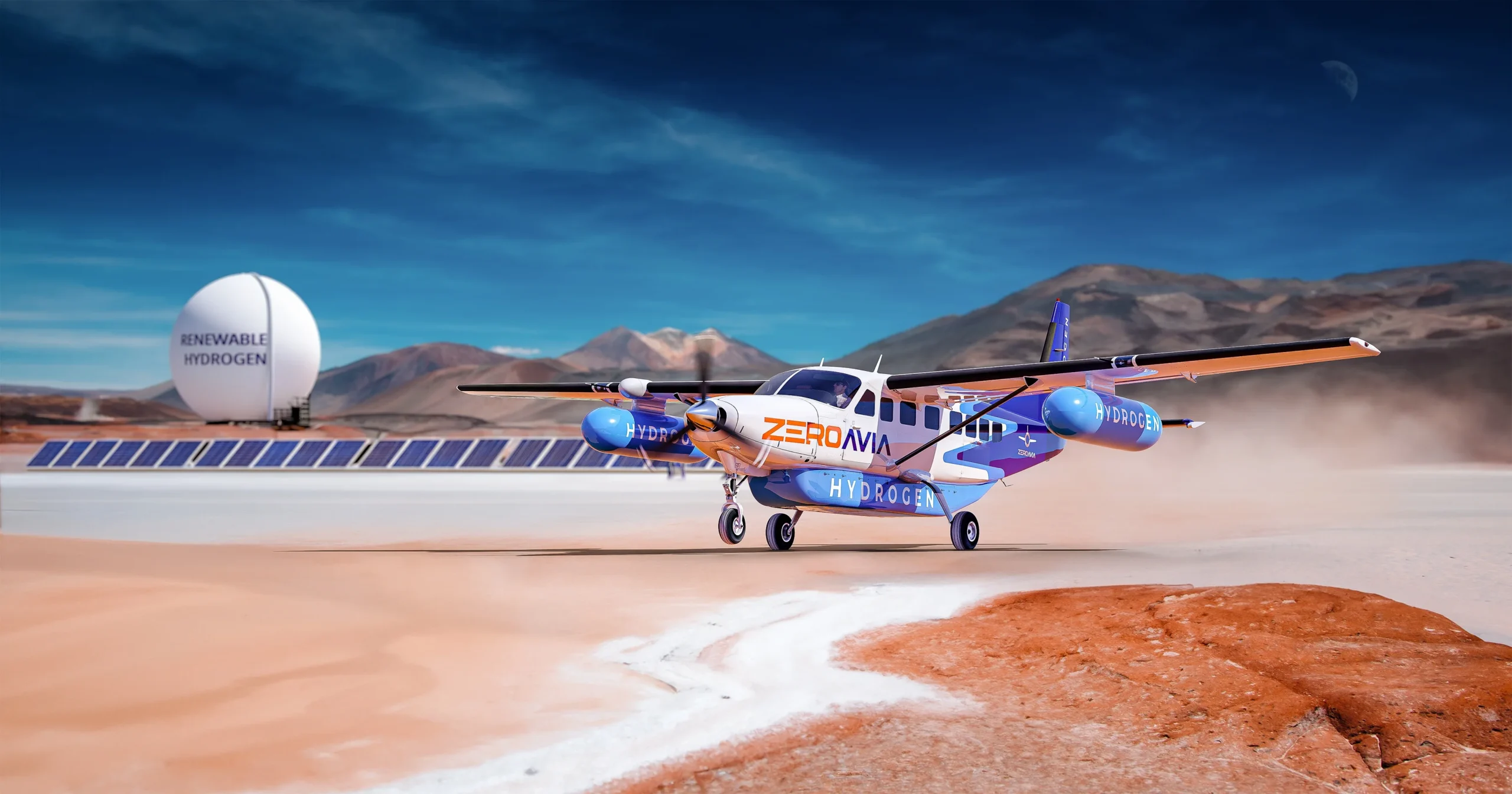 ZeroAvia’s 600kW, ZA600 engine can support the Cessna Grand Caravan